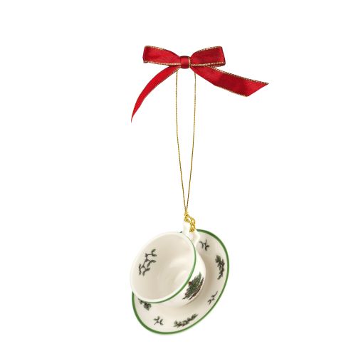 Christmas Tree 3 Piece Tea Set Ornaments image number null